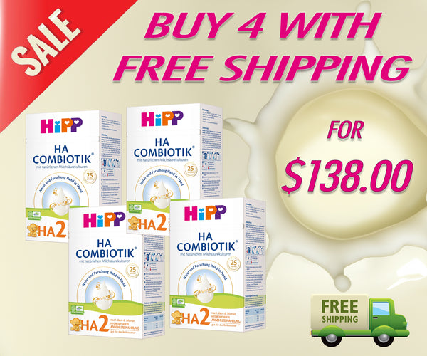 HIPP HA2 COMBIOTIC (600g) PACKAGE DEAL