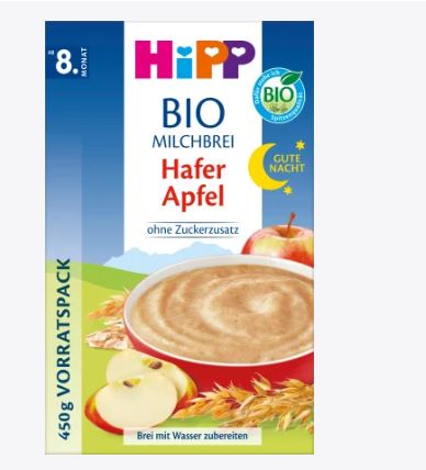 HiPP Good Night Fine Apple Organic Milk & Cereal BIG-PACK (450g)